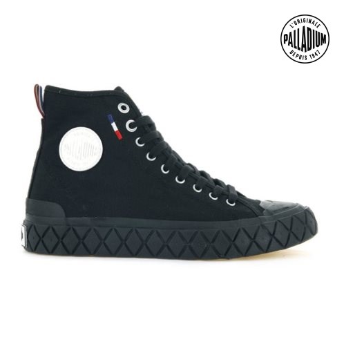 Dámské Tenisky Palladium Palla Ace Platene High Tops Černé | CZ NFM-24B